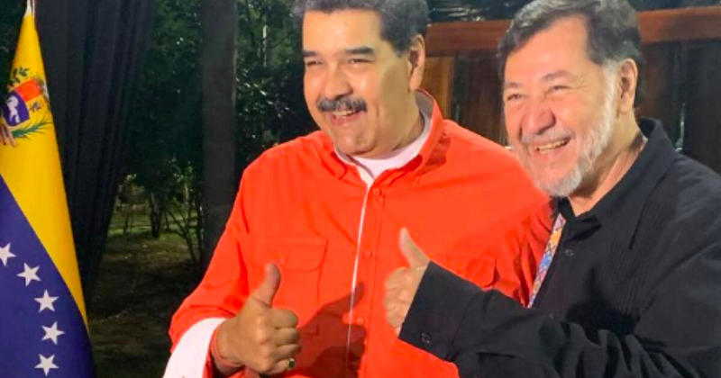 Noroña y Maduro son sapos del mismo charco