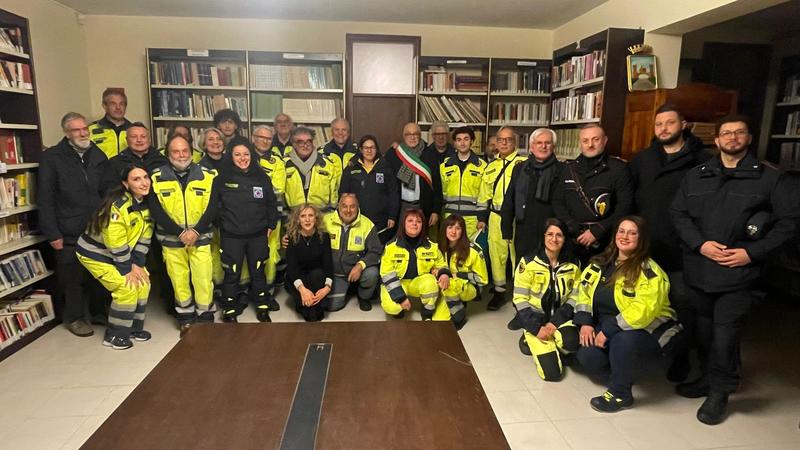 Incendi, alluvioni e terremoti: 25 anni in prima linea per la Protezione civile di Fiuminata