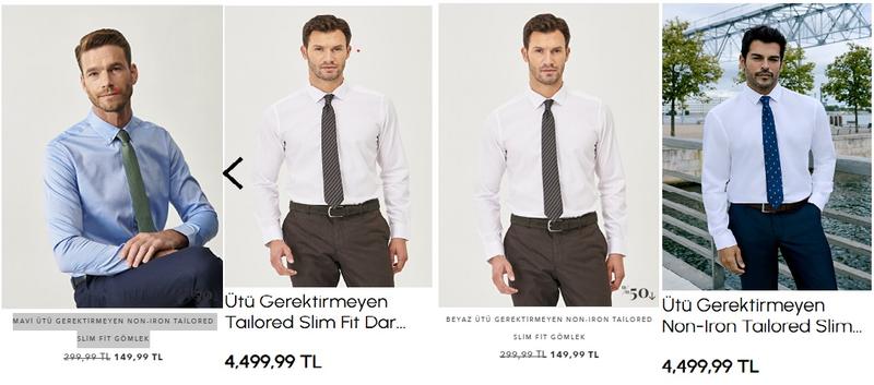 TÜİK bu gömleğin fiyatı ne?