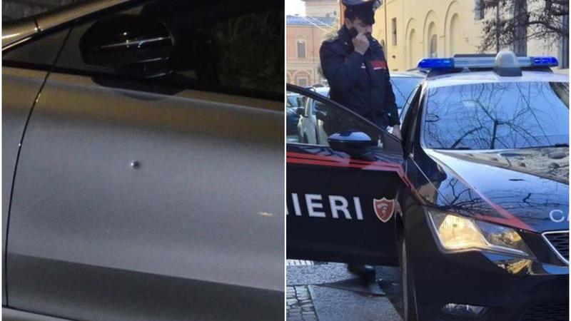 Colpi di pistola a Pesaro, foro sull’auto di un dirigente della Croce Rossa
