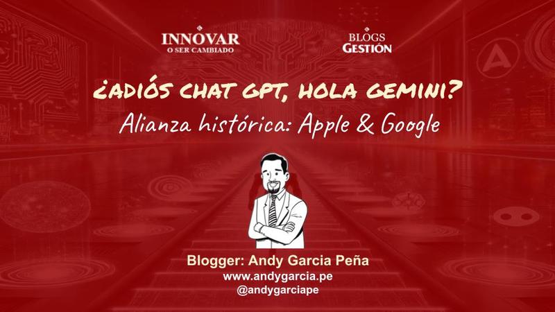 Adiós ChatGPT, hola Gemini en Apple