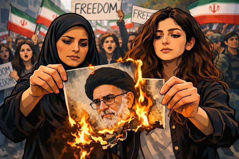 A revolução feminina no Irã e o silêncio das feministas