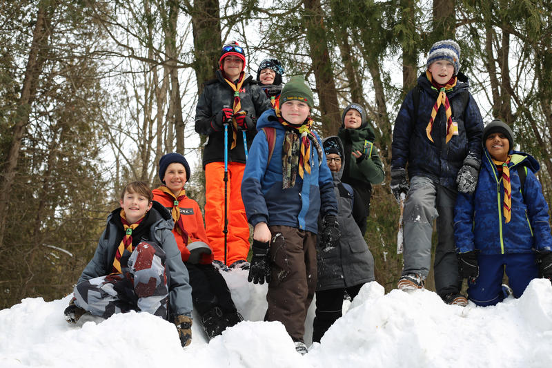 When did a Canadian winter become an indoor activity? 