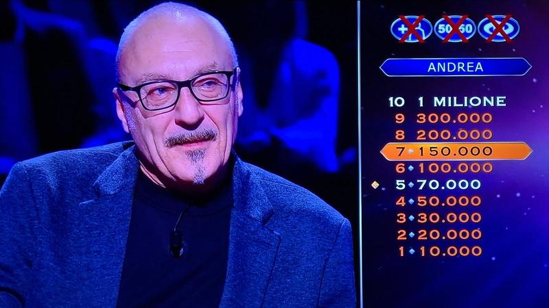 Andrea sbanca al Milionario dopo un casting per caso: “Mi sono iscritto per curiosità”. Il segreto della vittoria
