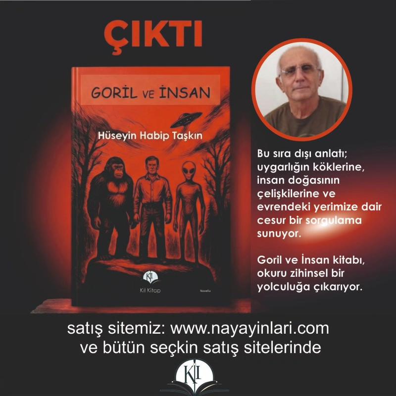İNSAN VE GORİL kitabıyla Hüseyin Habip Taşkın
