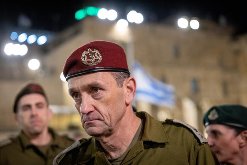 Former IDF chief Herzi Halevi gives testimony in Bild leak affair probe