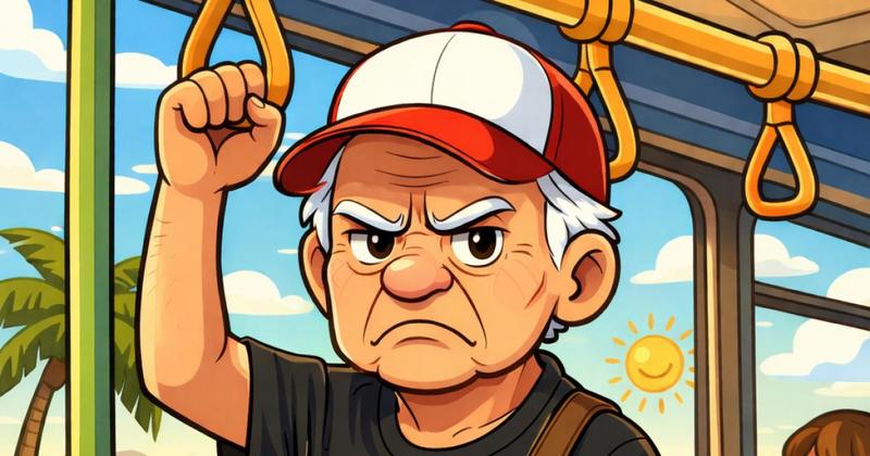 Grandad At Large: Taking a stand against old age during a holiday bus ride