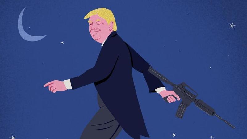 Trump baila solo