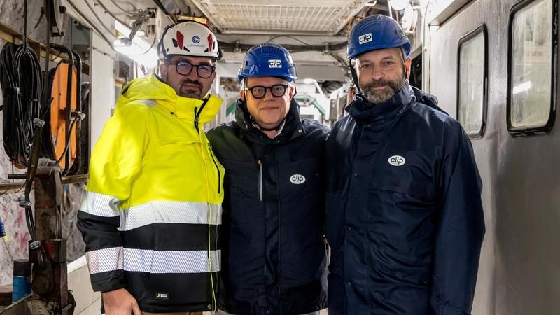 “Qui il primo acquedotto antisismico d’Europa”: la grande ‘talpa’ in azione