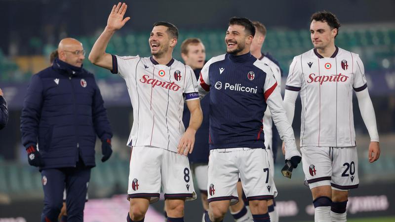 Il Bologna torna a vincere: contro il Verona finisce 2-3 e guadagna tre punti preziosi