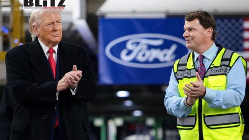 Trump gestures obscenely at autoworker amid renewed Epstein files controversy