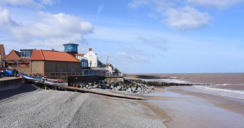 Promenade cordoned off after discovery of 'large void'