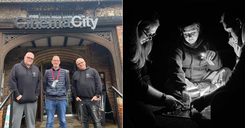 Search for spirits at medieval building a spine-tingling success