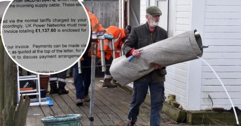 Power bosses apologise after billing Hemsby evacuees £1,000 to disconnect electricity