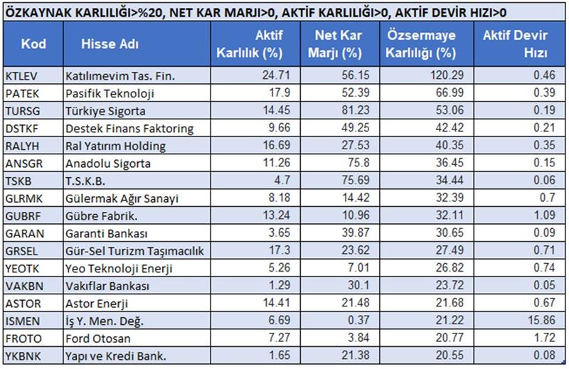 Özkaynaklarını verimli kullanan şirketler