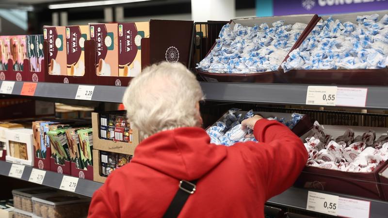 Una cesta de la compra angustiosa