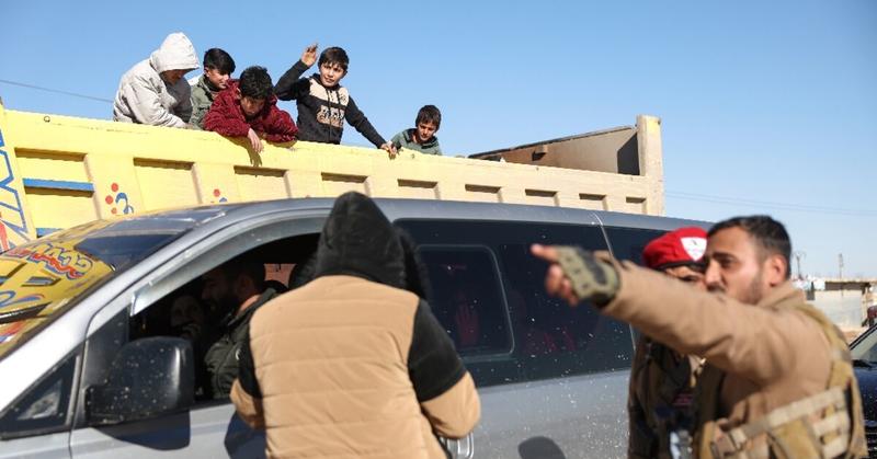Syrians flee Kurdish-controlled area near Aleppo