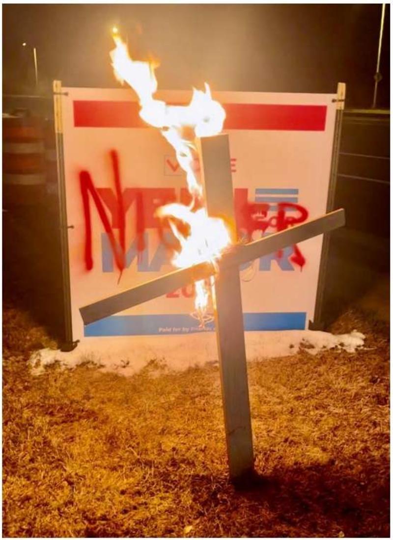 Year in Prison for Role in Hate Crime Hoax