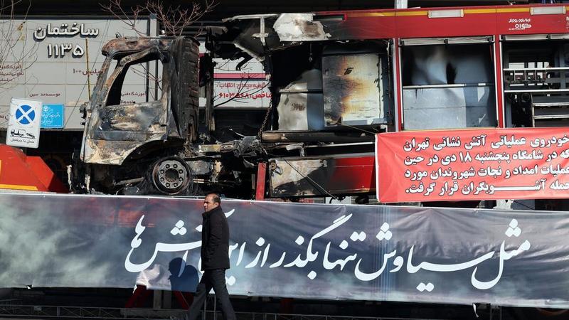 Iraníes que huyen de su país tras la brutal represión de las protestas: 