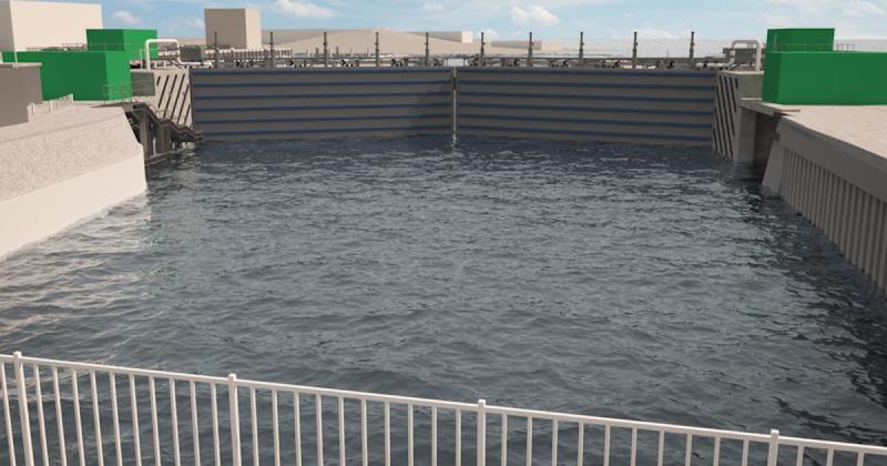 Action call made over tidal barrier to protect coastal town from sea surges