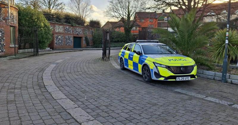 Police at scene of incident in city centre