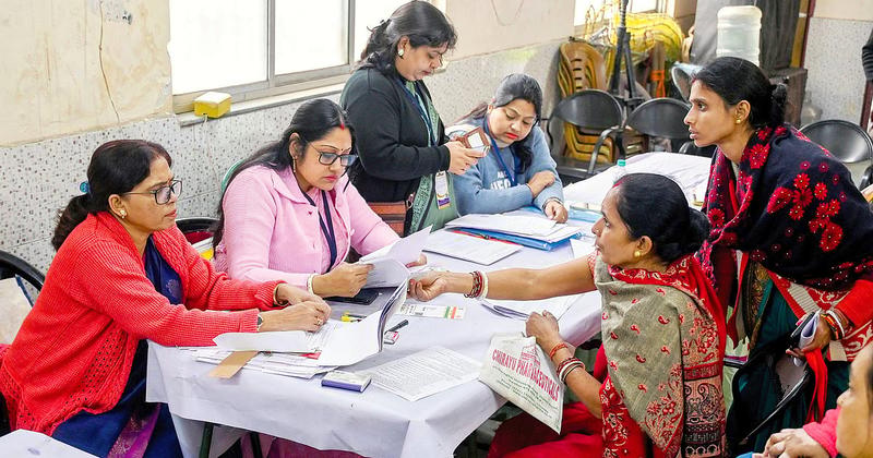 SIR: A purge and a voter list made to order