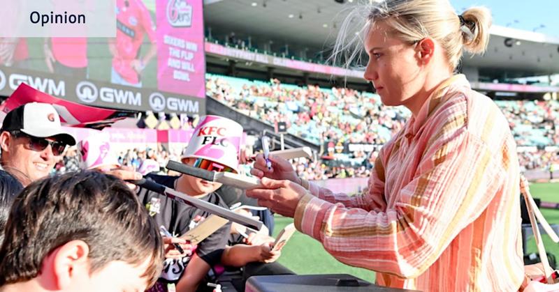 To stand out among the standouts takes someone special. Alyssa Healy is just that
