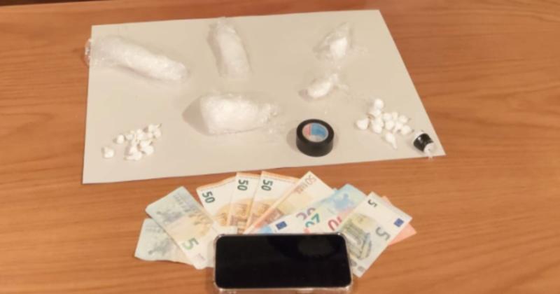 Perugia, 18enne arrestato con 94 grammi di cocaina: disposto il carcere