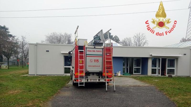 Incendio alla scuola materna: paura a Seregno per 130 bambini