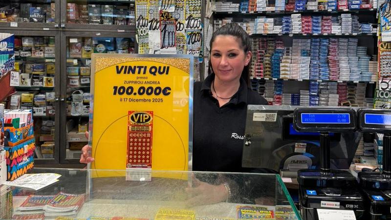 Vinti 100mila euro al Rosso blu: la Dea bendata bussa ancora a Granarolo