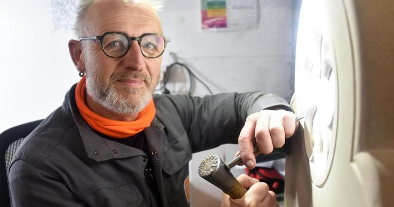 Meet the Norfolk stone carver who has been awarded industry's top honour