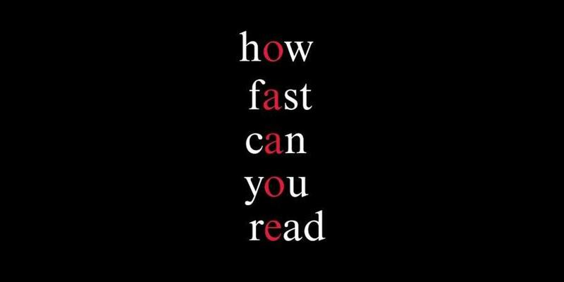 Viral 2-minute reading test proves reading 900 words per minute isn't as hard as we might think