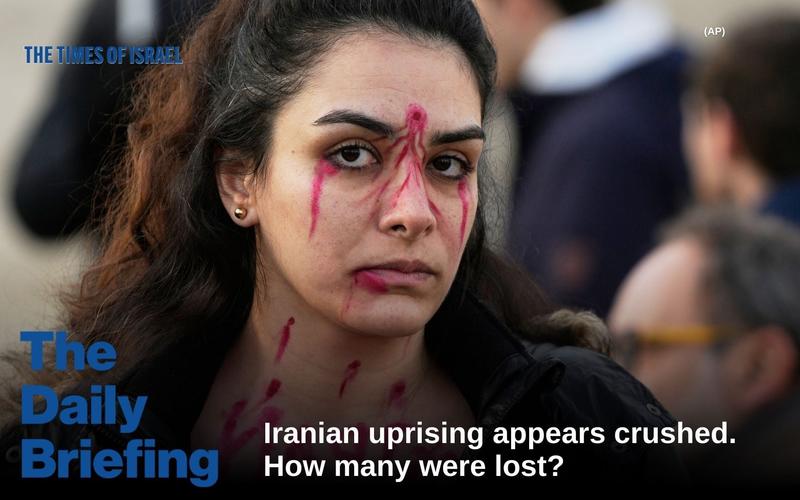 Daily Briefing Jan. 18: Day 835 – Iranian uprising appears crushed. How many were lost?