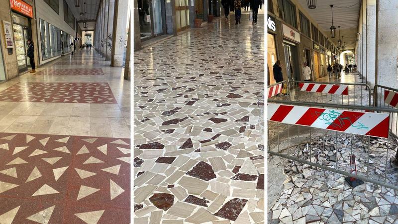 Via Grande, tra microcantieri e imprevisti i lavori costano un milione in più