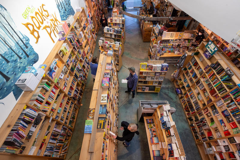 The mezzanine of Green Apple Books was empty for years. Now it's come to life.