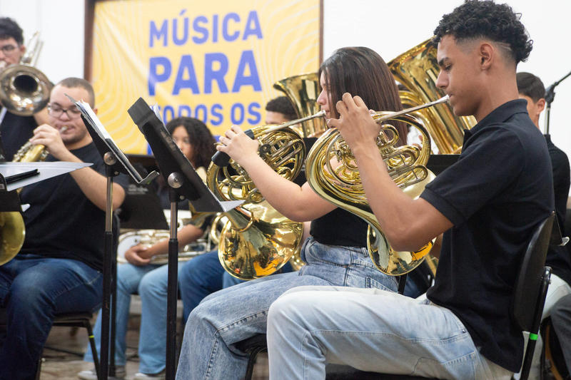 Inscrições para 84 cursos livres e gratuitos de música da Emesp Tom Jobim estão abertas