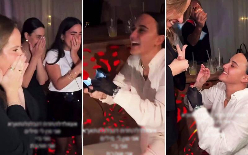 Ex-hostage Emily Damari gets engaged to girlfriend Danielle Amit