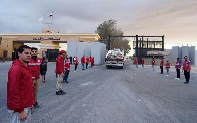 Israel said seeking to ensure more Palestinians are let out of Gaza than back in