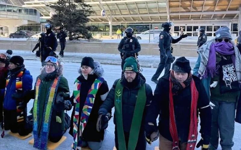 Minnesota rabbi among dozens arrested in faith leaders’ anti-ICE protest