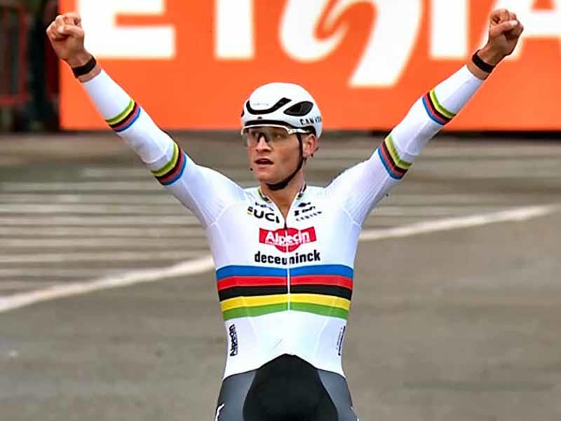 Van der Poel conquista Copa del Mundo de ciclocross con récord