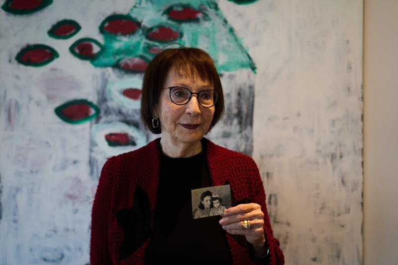 Born in a concentration camp, a Holocaust survivor tells her story for the first time
