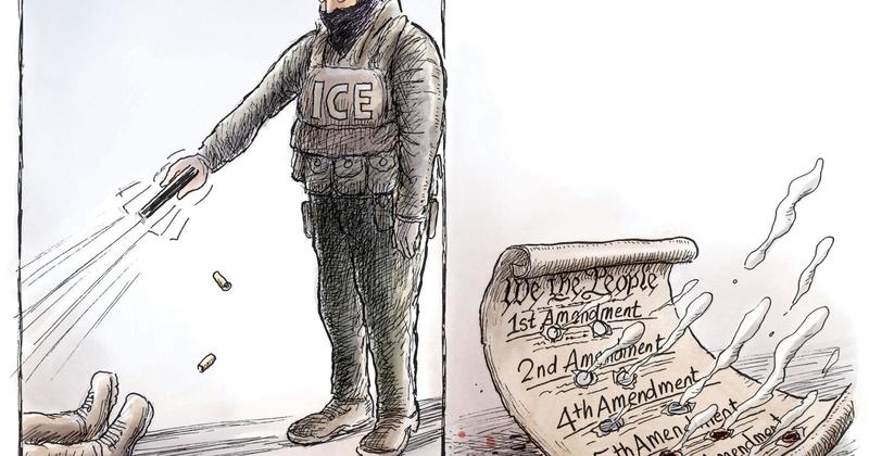 Adam Zyglis: Alex Pretti Killing