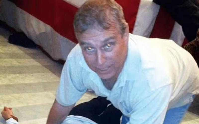 Image shows Andrew on all fours over a woman as ex-prince dogged again by Epstein scandal